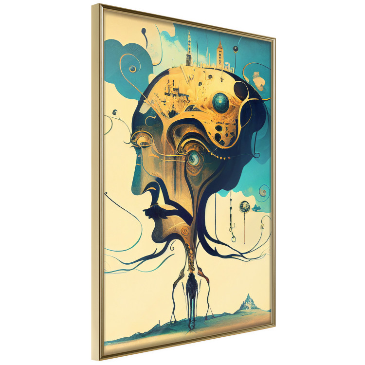 Poster Abstract Portrait - A Surreal Representation of a Man 151154 additionalImage 8