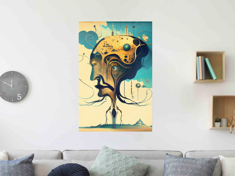 Poster Abstract Portrait - A Surreal Representation of a Man 151154 additionalImage 10