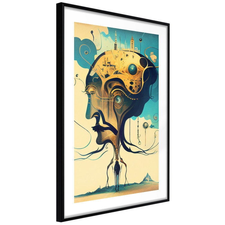 Poster Abstract Portrait - A Surreal Representation of a Man 151154 additionalImage 6