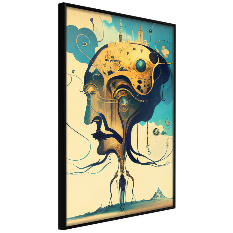 Poster Abstract Portrait - A Surreal Representation of a Man 151154 additionalImage 5