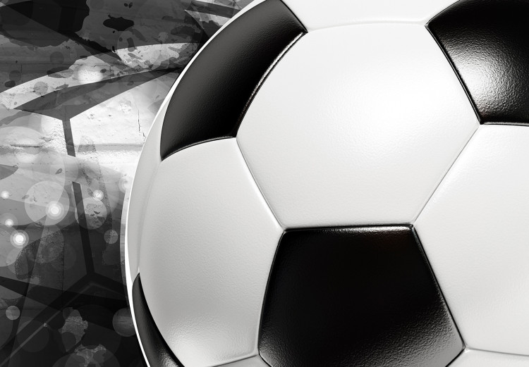 Large canvas print Dynamics of Soccer - A Speeding Ball Hitting a Brick Wall [Large Format] 151254 additionalImage 4