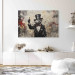 Canvas Print Rat in a Tailcoat - Graffiti Inspired by Banksy’s Work 151754 additionalThumb 9