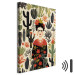 Canvas Print Frida Kahlo - Portrait of the Artist Amid Desert Flora Full of Cacti 152254 additionalThumb 8