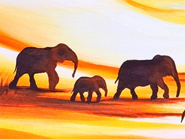 Canvas Print Elephants 49254 additionalImage 3