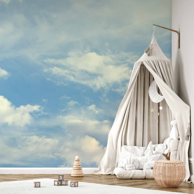 Wall Mural Head in the Clouds - Landscape of Blue Sky with White Clouds 59854 additionalImage 8