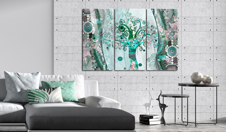Acrylic print Emerald Tree [Glass] 92754 additionalImage 3