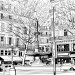 Photo Wallpaper Paris France - architecture in the form of a black outline on a white background 96754 additionalThumb 5