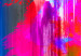 Canvas Art Print Colourful Flamingos (3 Parts) 108164 additionalThumb 4