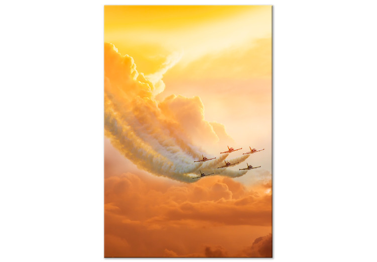 Canvas Airplanes in the Clouds (1 Part) Vertical 114264