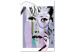 Canvas Art Print Abstract Face Shape (1-part) - Creative Hands of a Woman 115164