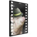 Wall Poster Pig with Mustache - funny cinematic fantasy with a pink mustached pig 116364 additionalThumb 10