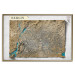 Wall Poster Isometric Map: Berlin - capital of Germany in brown on a light background 118564 additionalThumb 20
