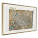 Wall Poster Isometric Map: Berlin - capital of Germany in brown on a light background 118564 additionalThumb 2