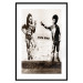 Wall Poster Naughty Kids - Banksy-style graffiti with two little people 118764 additionalThumb 15