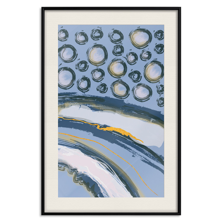 Wall Poster Rhythmic Auroras - abstract winter pattern depicted in an artistic style 122664 additionalImage 18