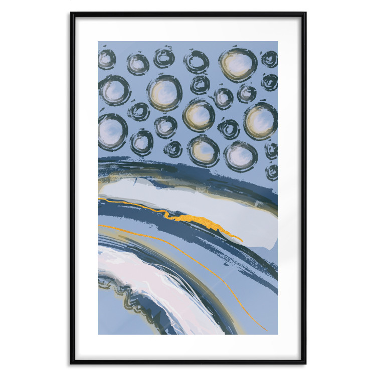 Wall Poster Rhythmic Auroras - abstract winter pattern depicted in an artistic style 122664 additionalImage 17