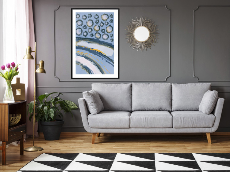Wall Poster Rhythmic Auroras - abstract winter pattern depicted in an artistic style 122664 additionalImage 10