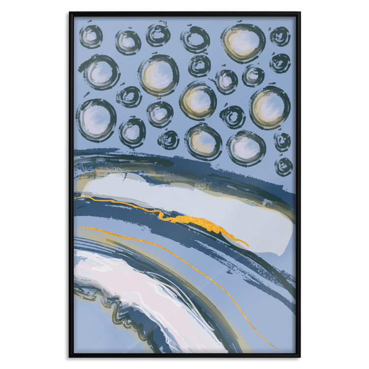 Wall Poster Rhythmic Auroras - abstract winter pattern depicted in an artistic style 122664 additionalImage 24