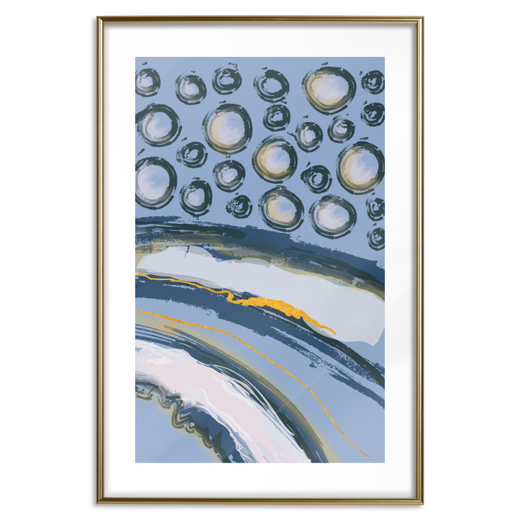 Wall Poster Rhythmic Auroras - abstract winter pattern depicted in an artistic style 122664 additionalImage 14
