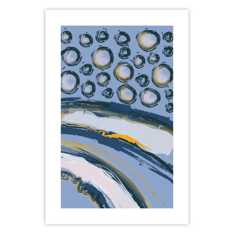 Wall Poster Rhythmic Auroras - abstract winter pattern depicted in an artistic style 122664 additionalImage 19