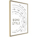 Poster Boho Style - black English text with various patterns 123364 additionalThumb 6