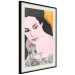 Wall Poster Sensual and Lovingly - portrait of a woman with English tattoo 125264 additionalThumb 3