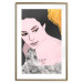 Wall Poster Sensual and Lovingly - portrait of a woman with English tattoo 125264 additionalThumb 16