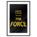 Poster Keep Calm and Ouse the Force - English text on a space background 125364 additionalThumb 15