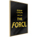 Poster Keep Calm and Ouse the Force - English text on a space background 125364 additionalThumb 12