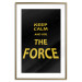 Poster Keep Calm and Ouse the Force - English text on a space background 125364 additionalThumb 14