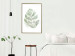 Wall Poster Green Sketch - monstera leaf on a gently blurred white texture 126864 additionalThumb 13