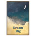 Poster At Dusk - English inscriptions on a background of night sky with stars 127064 additionalThumb 21
