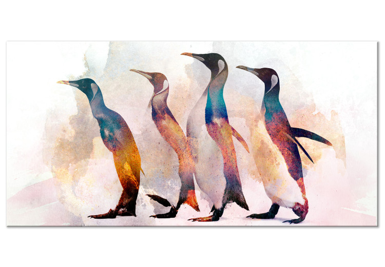 Large canvas print Penguin Wandering II [Large Format] 127564