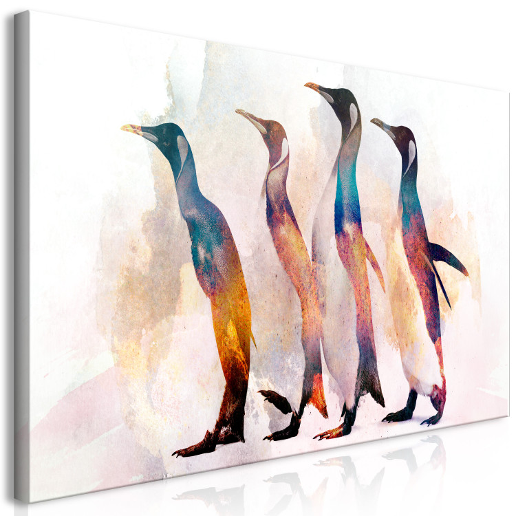 Large canvas print Penguin Wandering II [Large Format] 127564 additionalImage 3
