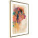 Poster Watercolor Lion - colorful abstract composition with wild animal 128864 additionalThumb 7