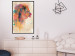 Poster Watercolor Lion - colorful abstract composition with wild animal 128864 additionalThumb 6