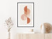 Poster Circular Structure - abstract orange geometric figures 129764 additionalThumb 23