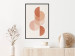 Poster Circular Structure - abstract orange geometric figures 129764 additionalThumb 6