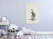 Canvas Art Print Fluffy Bunny (1 Part) Vertical 130564 additionalThumb 3