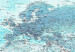 Large canvas print World Map: Sky Blue World II [Large Format] 132364 additionalThumb 4