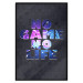 Wall Poster No Game, No Life - colorful English text on a dark background 138064 additionalThumb 15