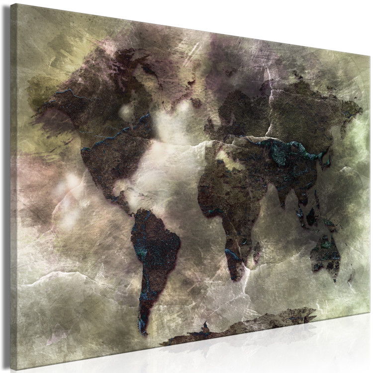 Canvas Print Symphony of Earth (1-piece) Wide - third variant - abstraction 138264 additionalImage 2