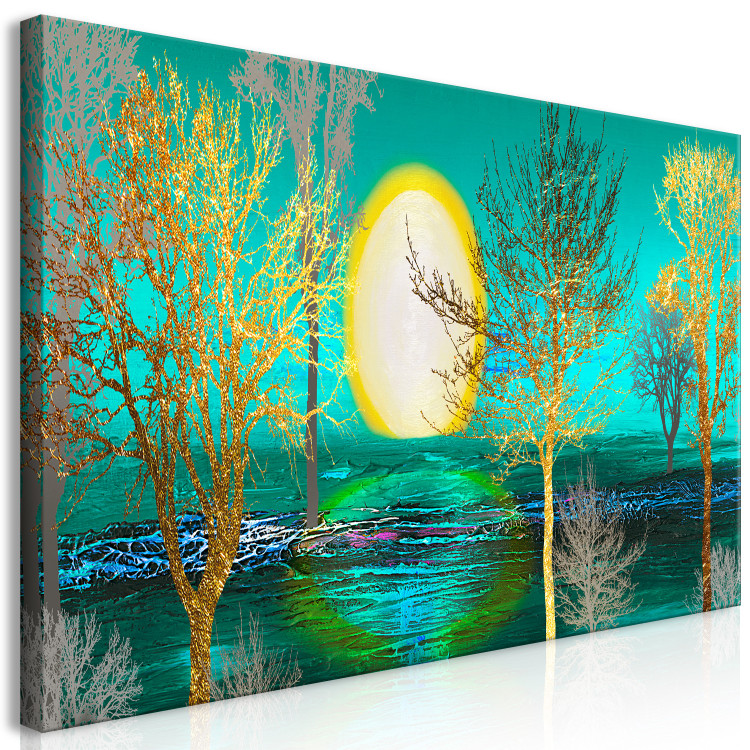 Large canvas print Golden Forest II [Large Format] 149664 additionalImage 3