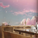 Wall Mural Skyscape - Pink Clouds on the Blue Horizon 150564 additionalThumb 4