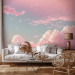 Wall Mural Skyscape - Pink Clouds on the Blue Horizon 150564