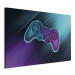 Canvas Console Pad - Gamer Gadget in Neon Colors on a Dark Background 151164 additionalThumb 2