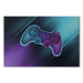 Canvas Console Pad - Gamer Gadget in Neon Colors on a Dark Background 151164 additionalThumb 7