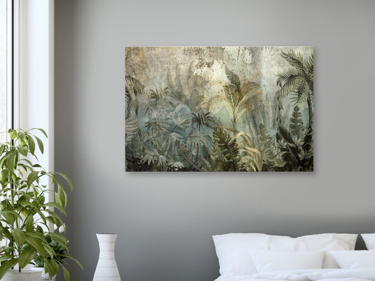 Canvas Print Jungle - Exotic Forest on an Island in the Colors of Natural Green 151464 additionalImage 3
