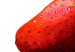 Canvas Print Still Life (3-piece) - Composition with strawberries on a white background 48464 additionalThumb 3