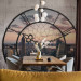 Wall Mural New York in a Clock Face - View from a Window with Skyscrapers in the Background 61564 additionalThumb 4